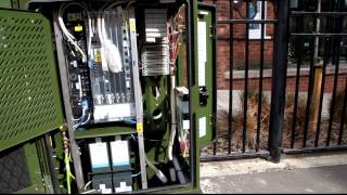 Inside a BT FTTC cabinet [upl. by Javler]