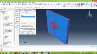 ABAQUS tutorial 3D crack Simulation [upl. by Silevi945]