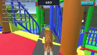 DOG SIMULATOR PUPPY CRAFT GAME LEVEL 46 GAME WALKTHROUGH HD [upl. by Ardnyk648]