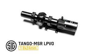 Sig Sauer TANGOMSR LPVO 16X24mm [upl. by Reeves670]