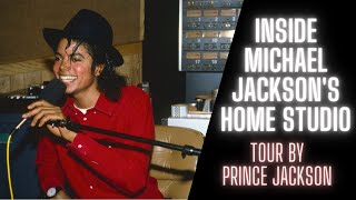 See Inside Michael Jacksons Home Studio  Tour by Prince Jackson [upl. by Nydnarb417]