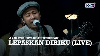 JROCKS Feat BULUK SUPERGLAD  Lepaskan Diriku LIVE  Ramadan Berbagi Musik [upl. by Anerbes]