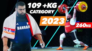 M109 kg World Weightlifting Championship 2023  exclusive footage [upl. by Arayt276]