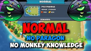 BTD6 Lych Normal Tutorial  No Monkey Knowledge  on Polyphemus [upl. by Mur478]