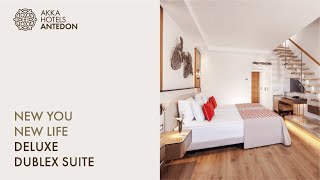 Deluxe Dublex Suite  New Rooms at Akka Hotels Antedon [upl. by Eelyram]