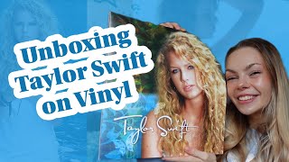 Unboxing Taylor Swift Debut Album on Vinyl [upl. by Stacey112]