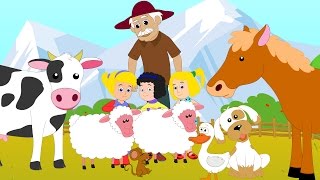 Old MacDonald Had A Farm  Nursery Rhymes  Kids Songs  Childrens Rhymes [upl. by Asilad]