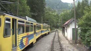 Wendelsteinbahn  Zahnradbahn  Führerstandfahrt 1 [upl. by Amilas607]