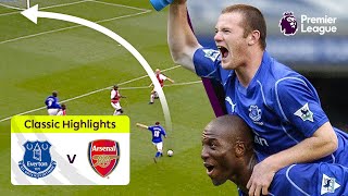 Introducing Wayne Rooney Full highlights from THAT Everton vs Arsenal match [upl. by Cammie]