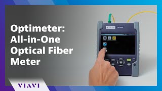 Optimeter  AllinOne Optical Fiber Meter for Last Mile FTTx Test amp Certification [upl. by Derward]