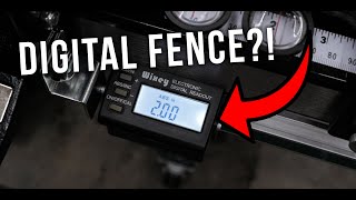 How to Install a Wixey Digital Fence Readout on a table saw [upl. by Whitver]