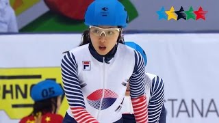 Short Track Speed skating W 1500m  28th Winter Universiade 2017 Almaty Kazakhstan [upl. by Eliades]