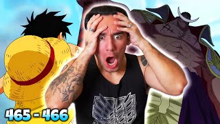 LUFFY MEETS WHITEBEARD One Piece Reaction [upl. by Nil]