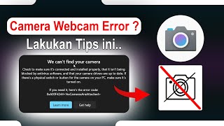 Cara Terbaru Mengatasi Camera Windows 10  11 Menampilkan Error Layar Hitam [upl. by Keli]