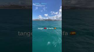 Ferry Tanger To Tarifa  Morocco Travel 2023 [upl. by Eillah]