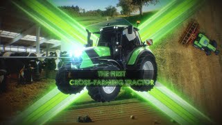 DEUTZFAHR 64 Series The first crossfarming tractor [upl. by Alat206]