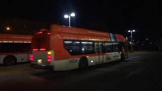 Onboard Nassau InterCounty Express New Flyer XE40 quotXcelsiorquot CHARGE 2080 on the n16 Night [upl. by Ynnavoeg]