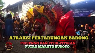 TARI BARONG PREJENG TARUNG PITIKANSENIJARANAN PUTRO MARUTOBUDOYO LIVE DESA SEGOBANG‼️ [upl. by Atilem]