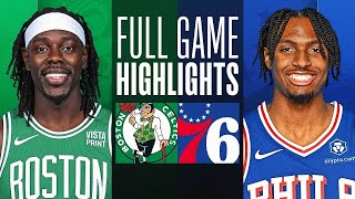 Philadelphia 76ers vs Boston Celtics Full Game Highlights  Oct 11  2023 NBA Preseason [upl. by Chilson]