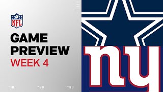 Dallas Cowboys vs New York Giants  2024 Week 4 Game Preview [upl. by Janelle]