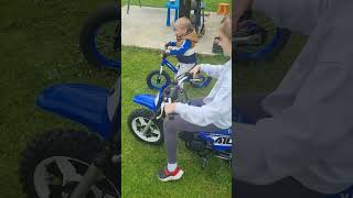 Yamaha balance bike vs Yamaha PWvigosworld [upl. by Bridgette603]