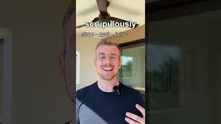 How to pronounce SCRUPULOUSLY in British English englishlearning clearpronunciation pronunciation [upl. by Yodlem]