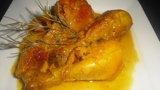 Muslitos de Pollo al Ajillo  TuCocinaEnCasa Recetas de cocina [upl. by Irmo]