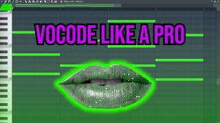 How To Make A Vocoder Effect Like The PROS [upl. by Radborne]