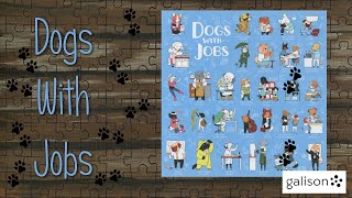 Puzzle Podcast  500Piece Galison Dogs With Jobs [upl. by Siulegroj]