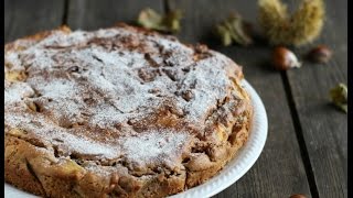 Torta di mele con farina di castagne [upl. by Nednil]