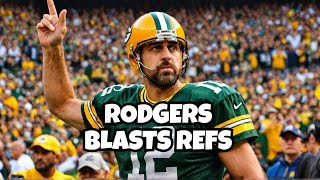 Aaron Rodgers Blasts NFL Referees After Jets’ Loss to Bills  Controversial Penalties Explained [upl. by Essam39]