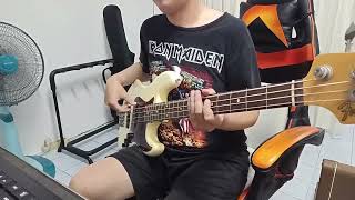 About Damn Time  Lizzo Bass Cover [upl. by Fahy]