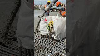 Concrete Work At Site youtubeshorts shorts short concrete construction cement concretelife [upl. by Huskey]