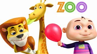 Five Little Babies Going To A Zoo  Five Little Babies Collection  Original Kids Songs [upl. by Gant766]