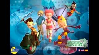 Code lyoko theme with lyrics [upl. by Annahtur]