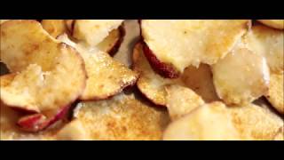 Zoete aardappelchips uit de oven maken [upl. by Anaid]