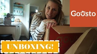 GOUSTO UNBOXING  GOUSTO REVIEW  GOUSTO VS HELLO FRESH [upl. by Nehtanoj]