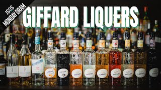 Giffard Liqueurs and Syrups  Monday Dram  Just Shake or Stir [upl. by Dorisa]