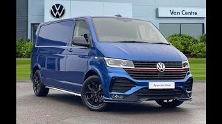 Approved Used Volkswagen Transporter Sportline Panel Van  Volkswagen Van Centre Wrexham [upl. by Edac]