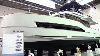 2020 Delphia Bluescape 1200 Fly Motor Yacht  Walkaround Tour  2020 Boot Dusseldorf [upl. by Inalak]