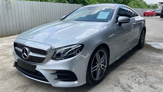 REVIEW MERCEDES E300 AMG LINE PREMIUM PLUS COUPE [upl. by Ronalda582]