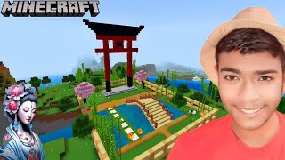 Building a Stunning Japanese Garden in Minecraft 🌸 Zen amp Serenity [upl. by Ydnal353]