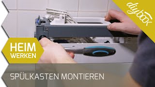 Geberit Monolith Spülkasten montieren und anschließen [upl. by Wasson499]