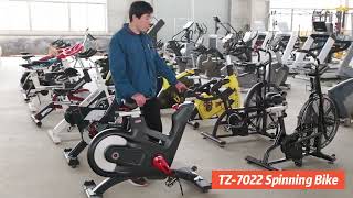 How to Set Up a Spin Exercise Bike Properly  TZ7022 [upl. by Darken]