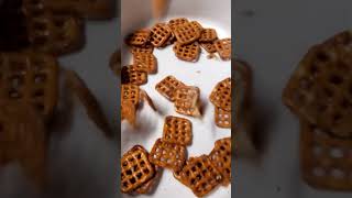 asmr shorts pretzels trending viralvideo viralshorts fyp yummy snacks [upl. by Acima]