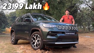 American Tank🔥 2024 Jeep Compass Diesel Auto 4x2 Limited Opt Drive Review [upl. by Xanthe517]