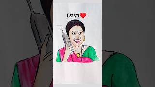 Daya amp Jethalal comedy 💓Daya amp jethalal painting 🖌️tmkoc comedy funny shorts art viral song [upl. by Teriann679]