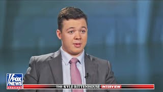 Kyle Rittenhouse Tucker Carlson Fox News Interview Off the Rails [upl. by Hgieloj]