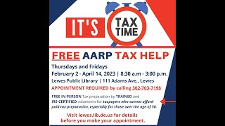 AARP TaxAide [upl. by Phelgen]