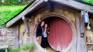 Hobbiton Full HD Tour Lord of the Rings Movie Set New Zealand [upl. by Froemming]